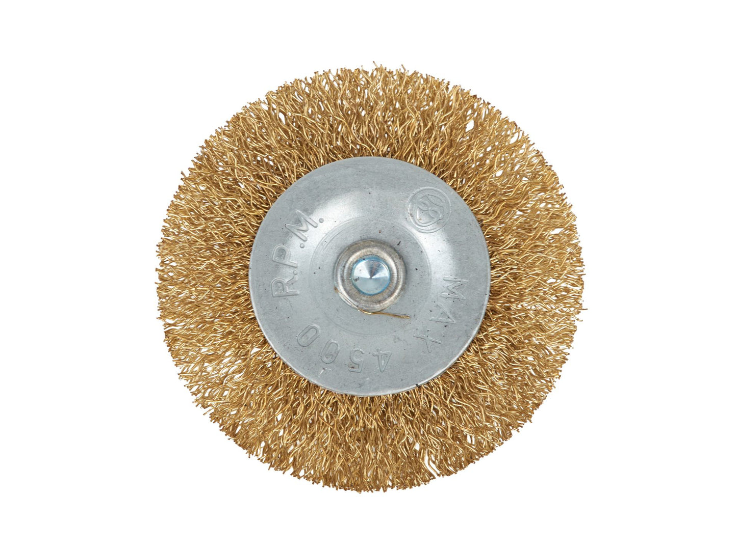 Perie circulara de sarma cu tija pentru slefuire, 60 mm, Geko G00616