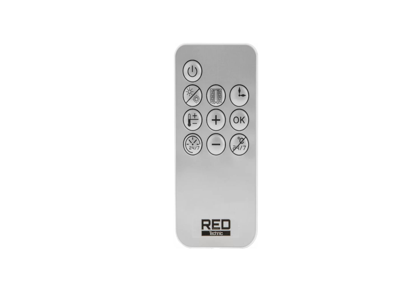 Aeroterma de perete, afisaj LCD, 2000 W, Red Technic RTGC0056