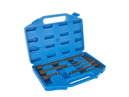 Set adaptori tubulare de impact, 1/4", 3/8", 1/2", Cr-V, 9 elemente, Geko G10531