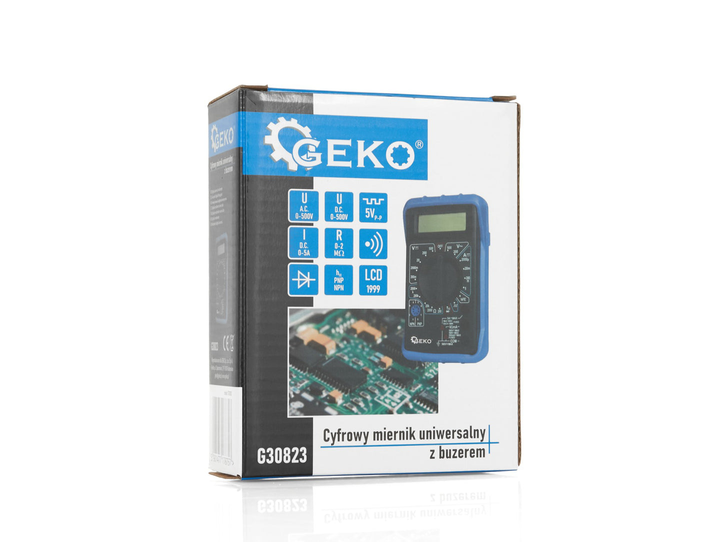 Multimetru digital cu buzzer, Geko G30823