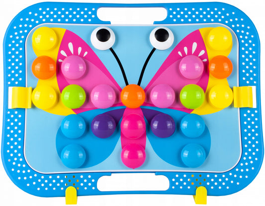 Joc creativ Mozaic Button fluturas, MalPlay 108488