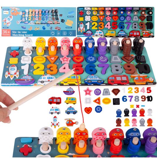 Placa cu activitati educationale Montessori, MalPlay 109657