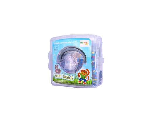 Set creativ margele de calcat, 2000 elemente, MalPlay 110931