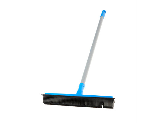 Matura cu perii din cauciuc, maner telescopic, racleta pentru apa, 78.5 - 140 cm, Geko GH01-106