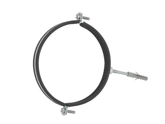 Clema metalica cu cauciuc pentru fixare tevi in perete, 8", 200 - 212 mm, Geko G17299