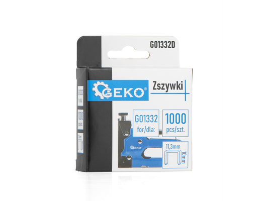 Set capse, 1.2 x 11.3 mm 10 mm, 1000 elemente, Geko G01332D