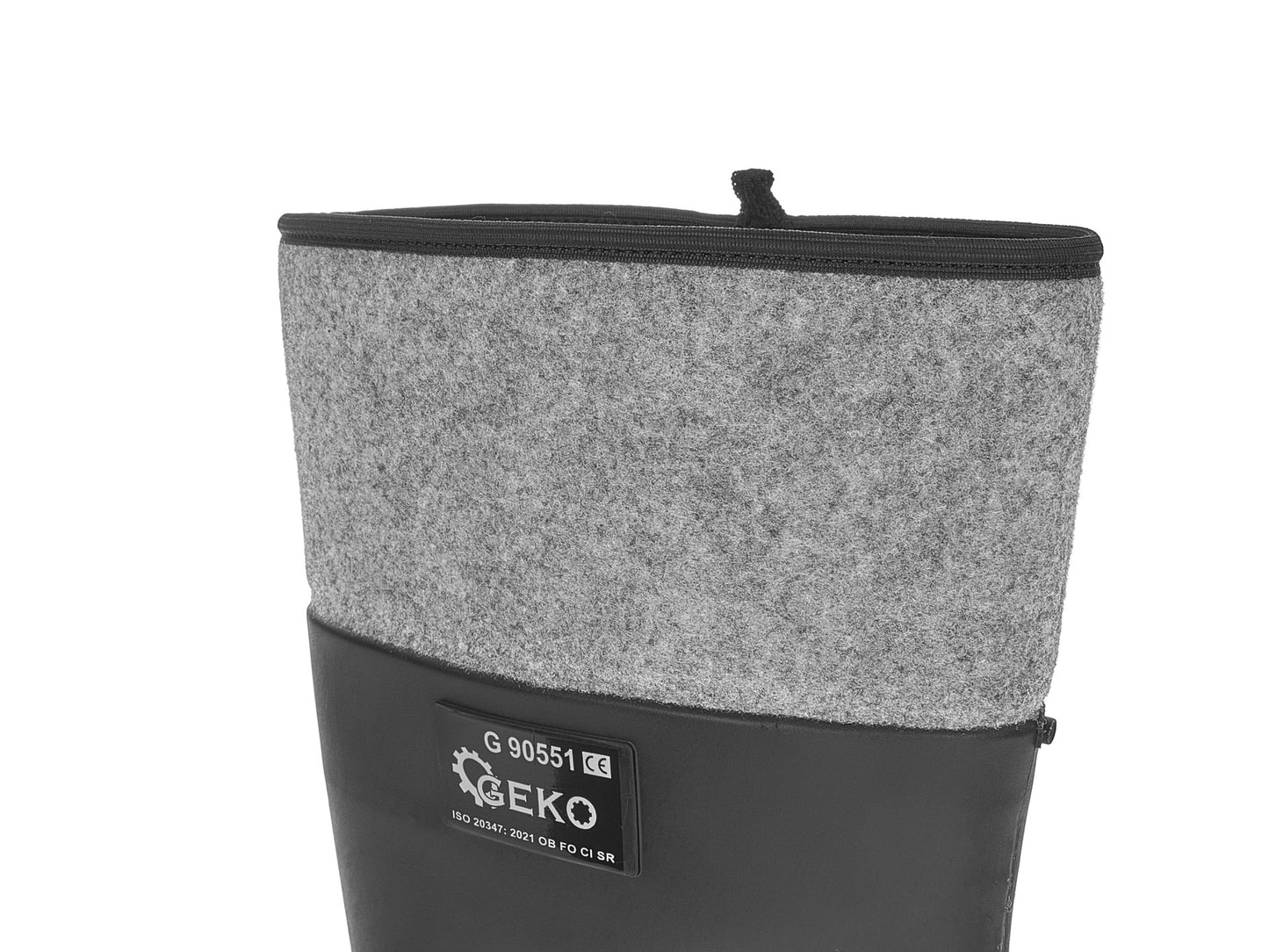 Cizme Wellington de cauciuc PVC barbati, marimea 39, Geko G90551-39