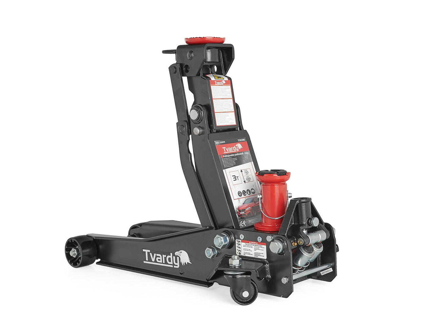 Cric hidraulic tip crocodil, 3 T, 9.8-77cm, Tvardy T00310
