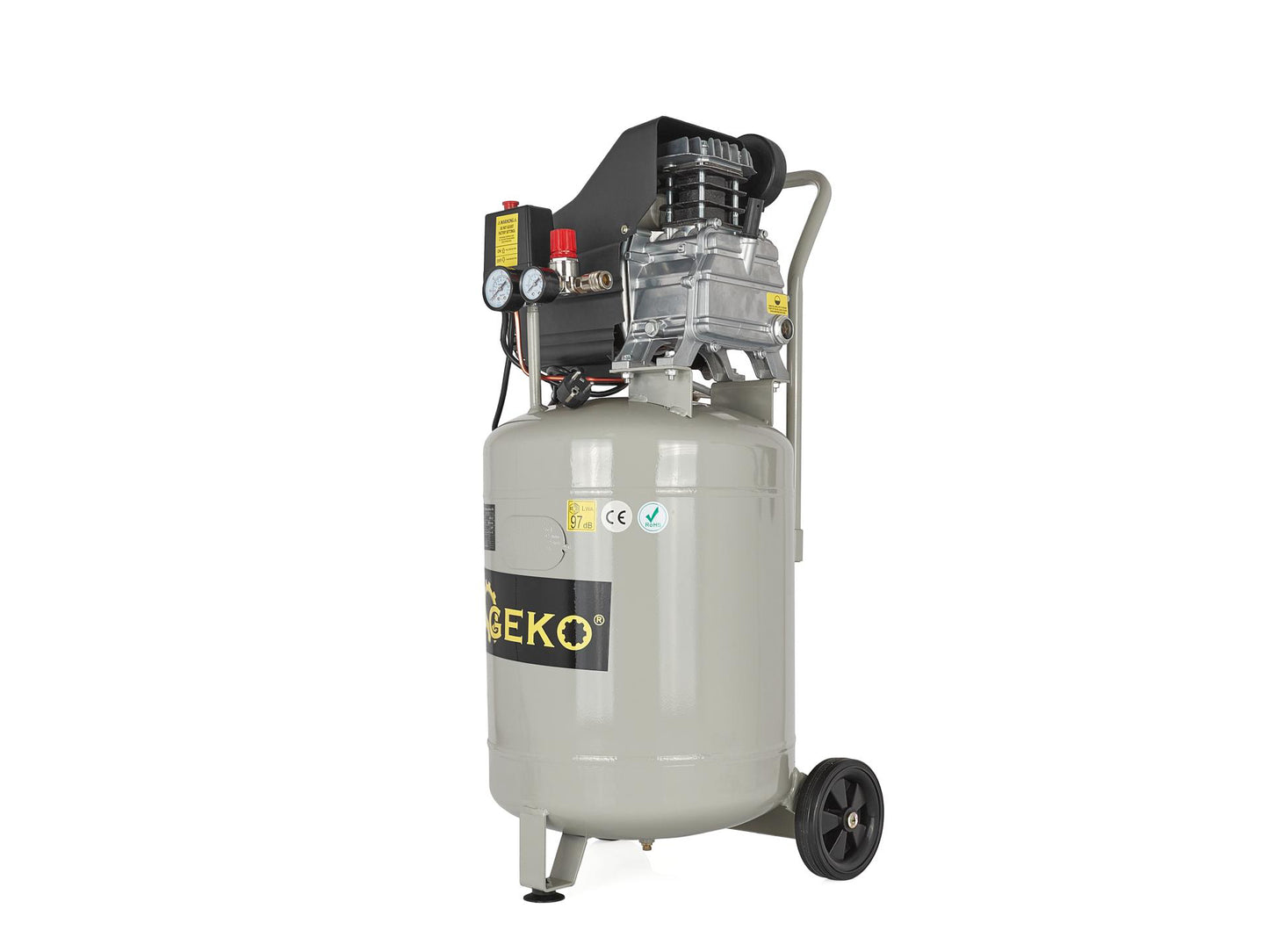 Compresor vertical de aer, 50 l, Geko G80332