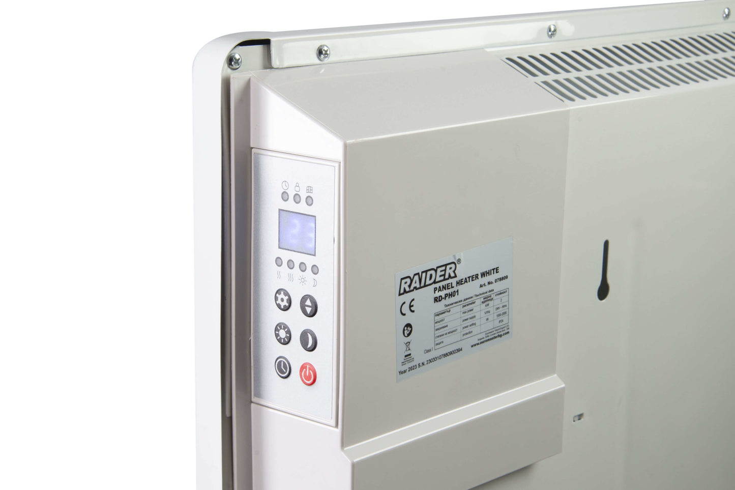 Convector electric cu suport RD-PH01, 2 kW, alb, Raider 078809