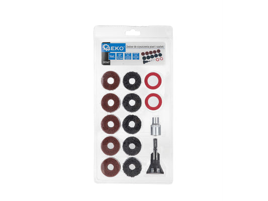 Kit curatare butuc prezoane, 14 elemente, Geko G02667