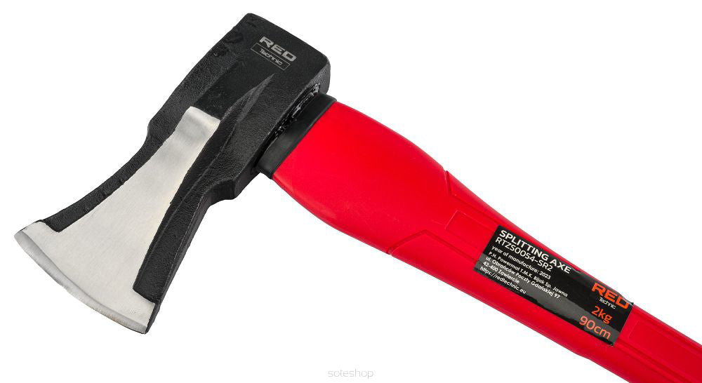 Set topoare, 3 elemente, Red Technic RTZS0054