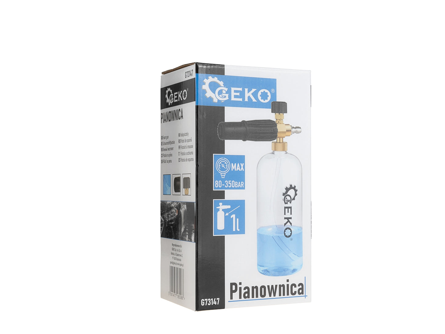 Lance spumare profesionala cu conector rapid, 1000 ml, Geko G73147