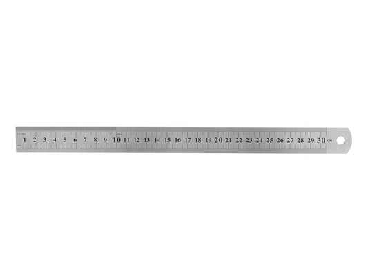 Rigla din otel inoxidabil, 300 mm, Geko G29069