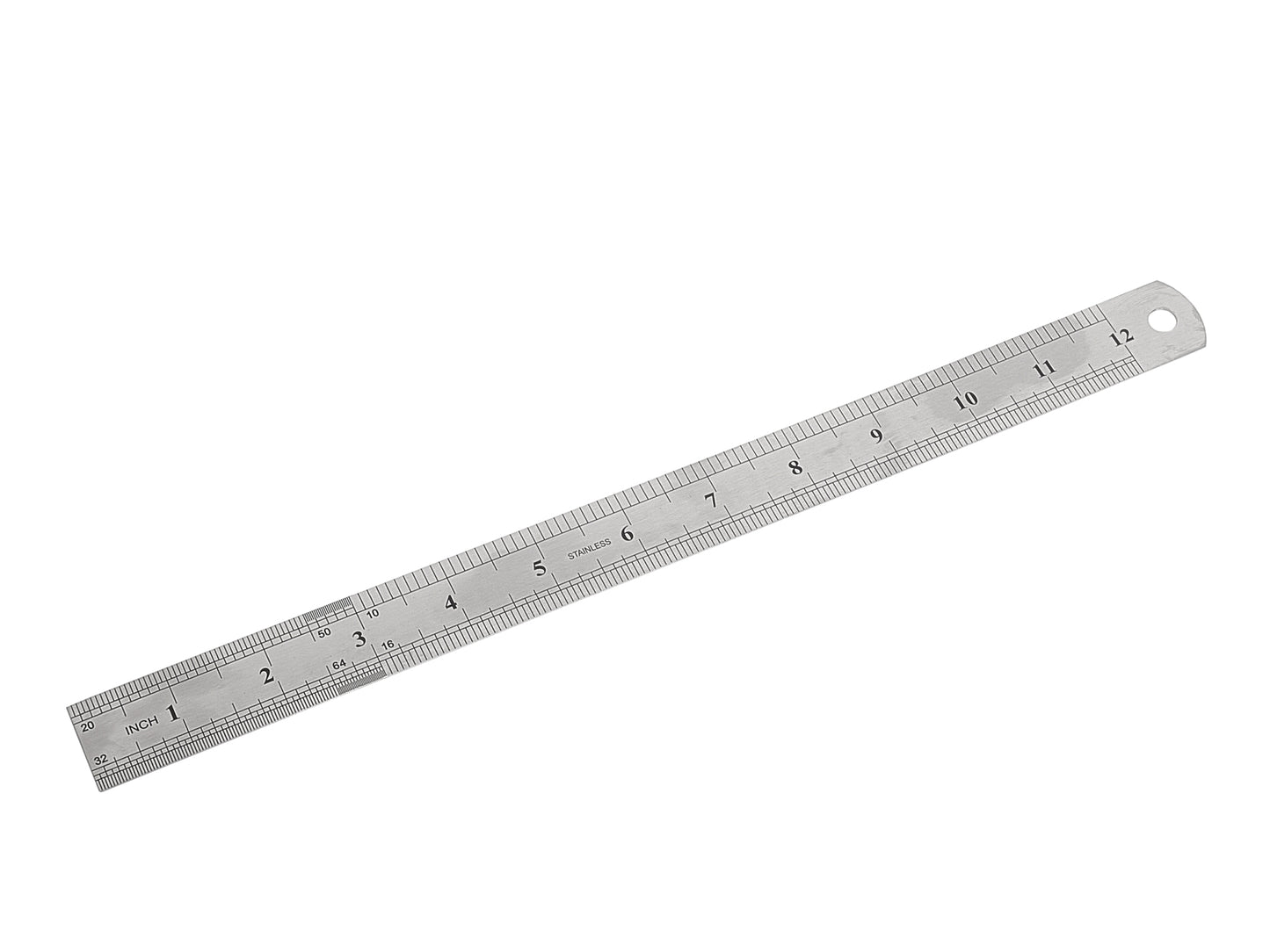 Rigla din otel inoxidabil, 300 mm, Geko G29069