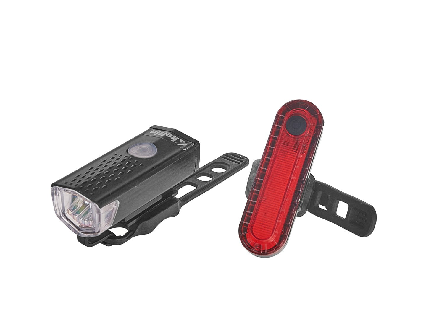 Set lumini bicicleta USB fata + spate, IP54, Keltin K02311
