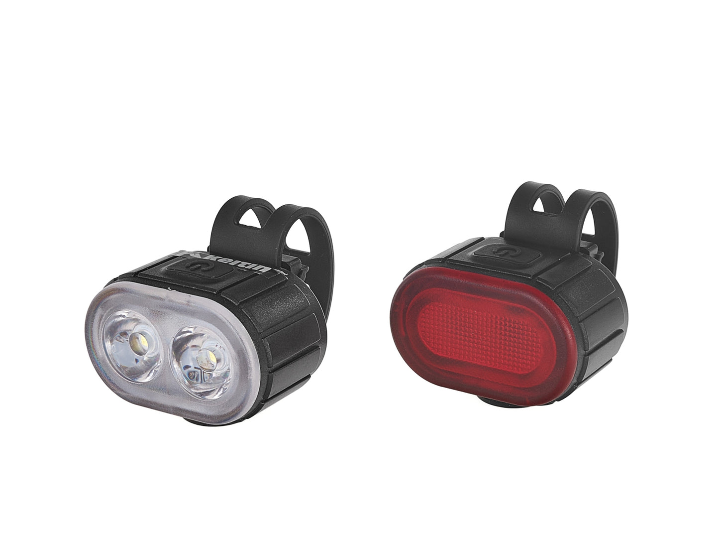 Set lumini bicicleta fata + spate, IPX4, Keltin K02312