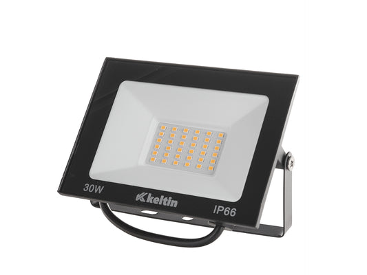 Proiector LED cu lumina alba, 30 W, 6500 K, Keltin K02030