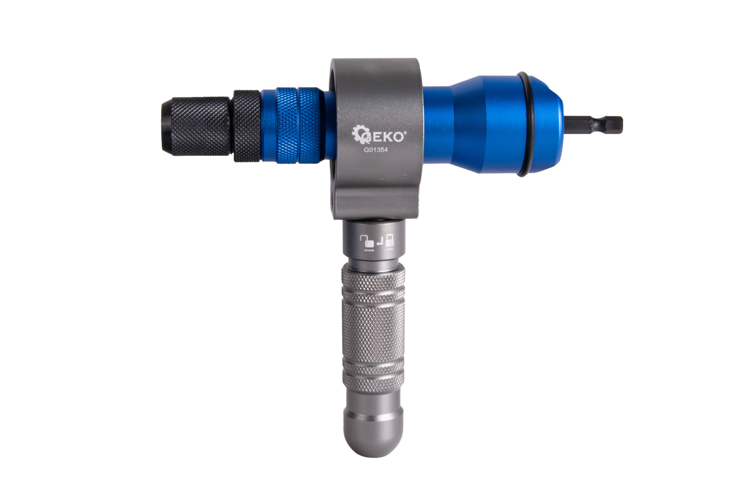 Kit adaptor nituire pop-nituri  3 in 1 cu nituri si piulite, Geko G01354