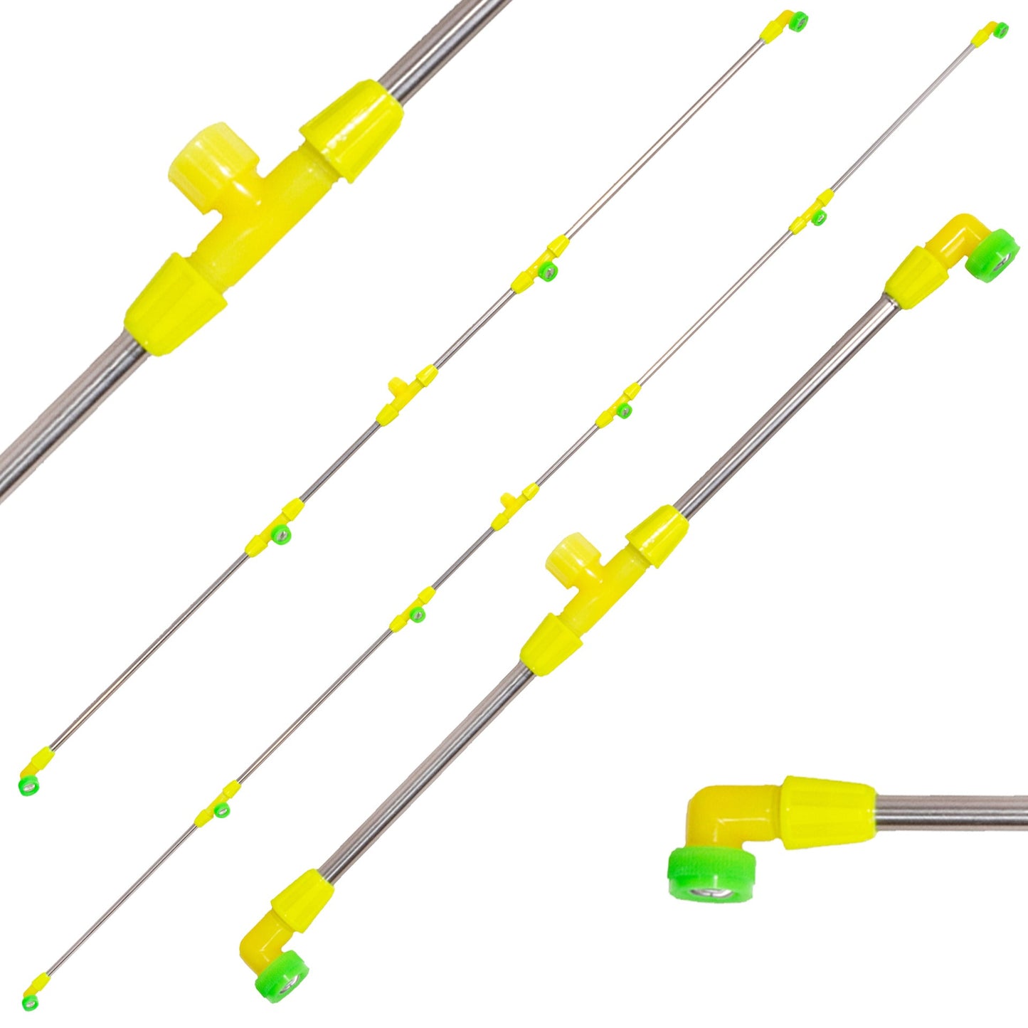 Lance telescopica pentru pulverizare, 6 duze, Geko G73263