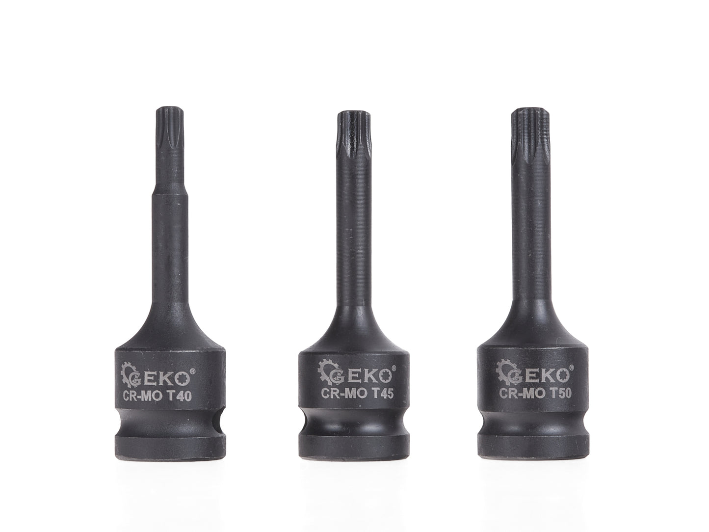Set chei impact torx, T20-T70, Cr-Mo, 9 elemente, Geko G10526