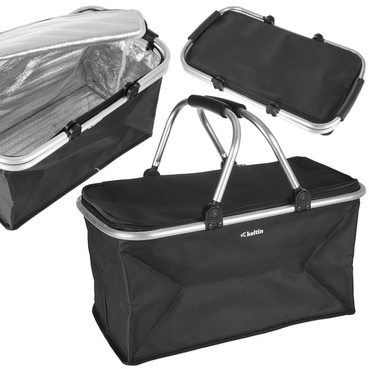 Cos de picnic termic, pliabil, capacitate 30 l, Keltin K00425