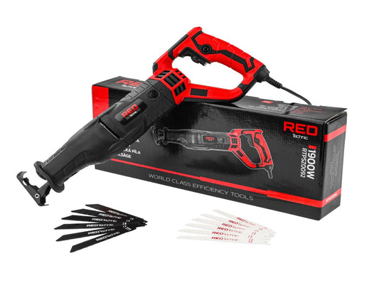 Fierastrau electric tip sabie, 1800 W, Red Technic RTPSZ0092