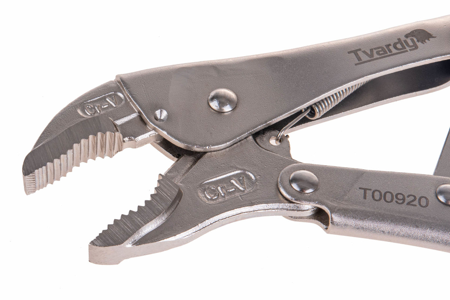 Cleste autoblocant curbat, 10", 250 mm, Tvardy T00920