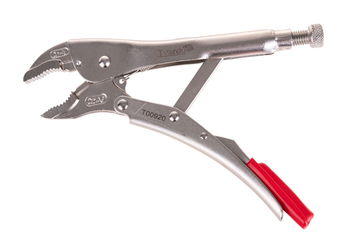 Cleste autoblocant curbat, 10", 250 mm, Tvardy T00920