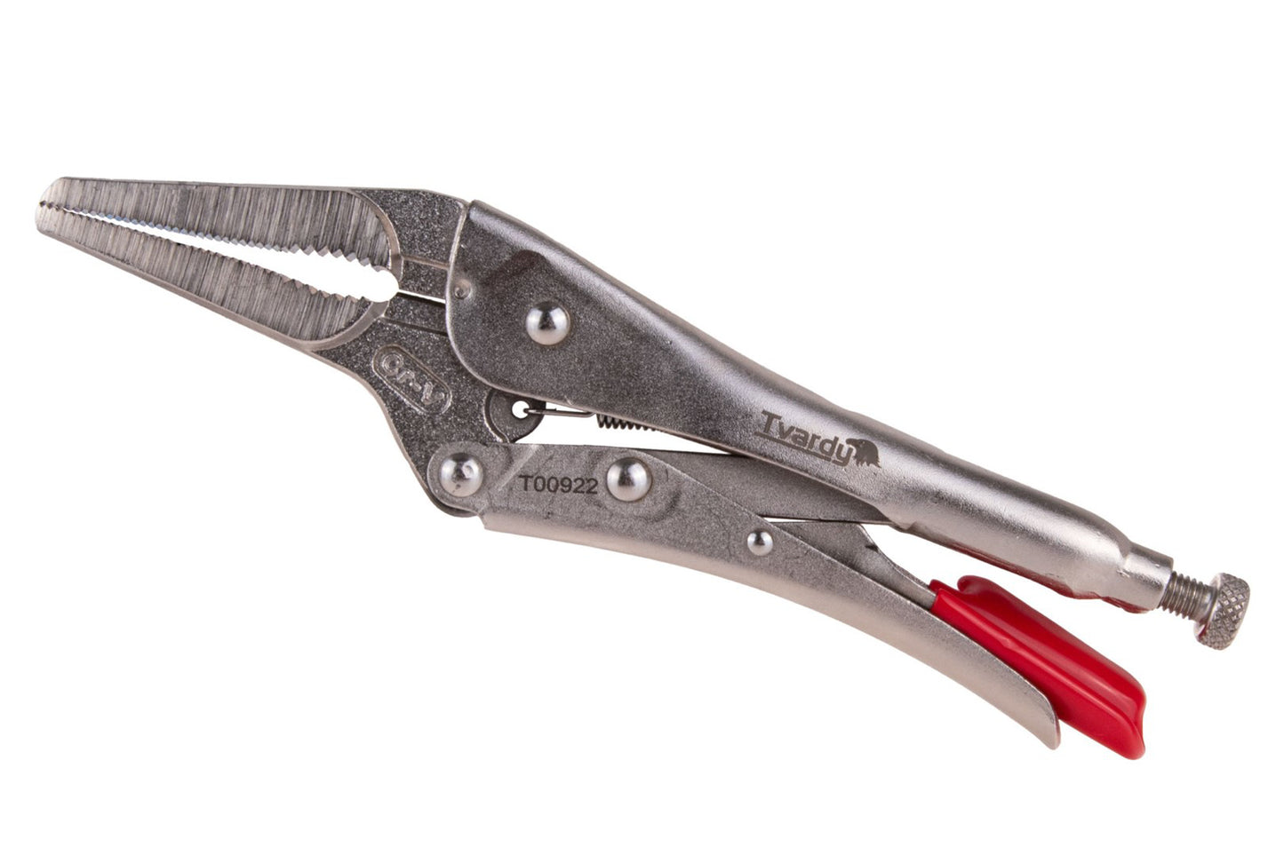 Cleste autoblocant drept cu varf lung, 225 mm, 9", Tvardy T00922