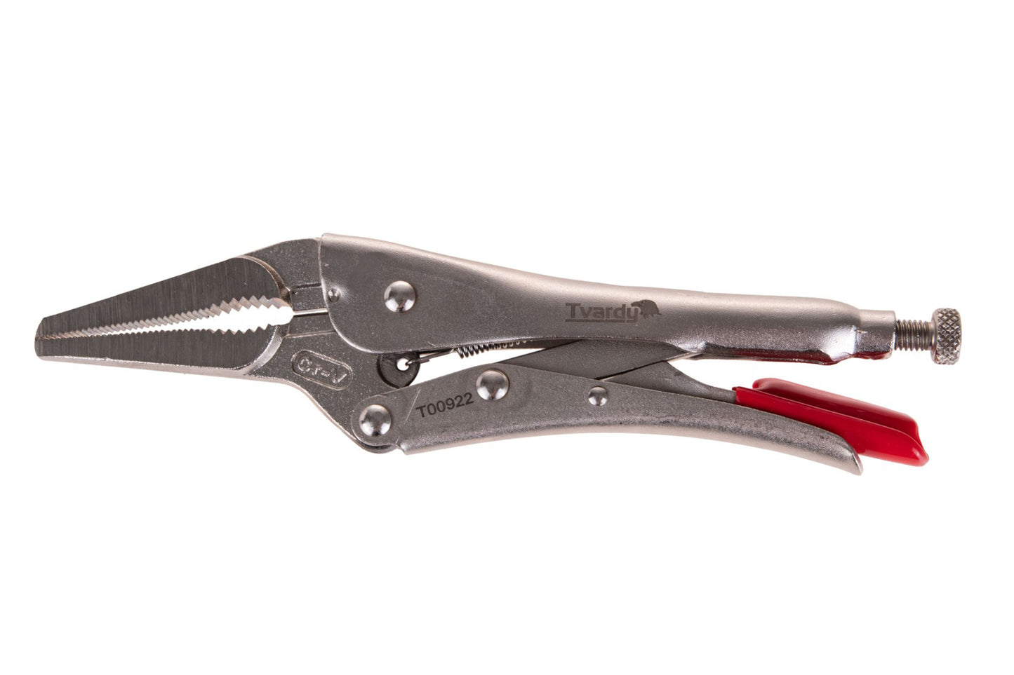 Cleste autoblocant drept cu varf lung, 225 mm, 9", Tvardy T00922