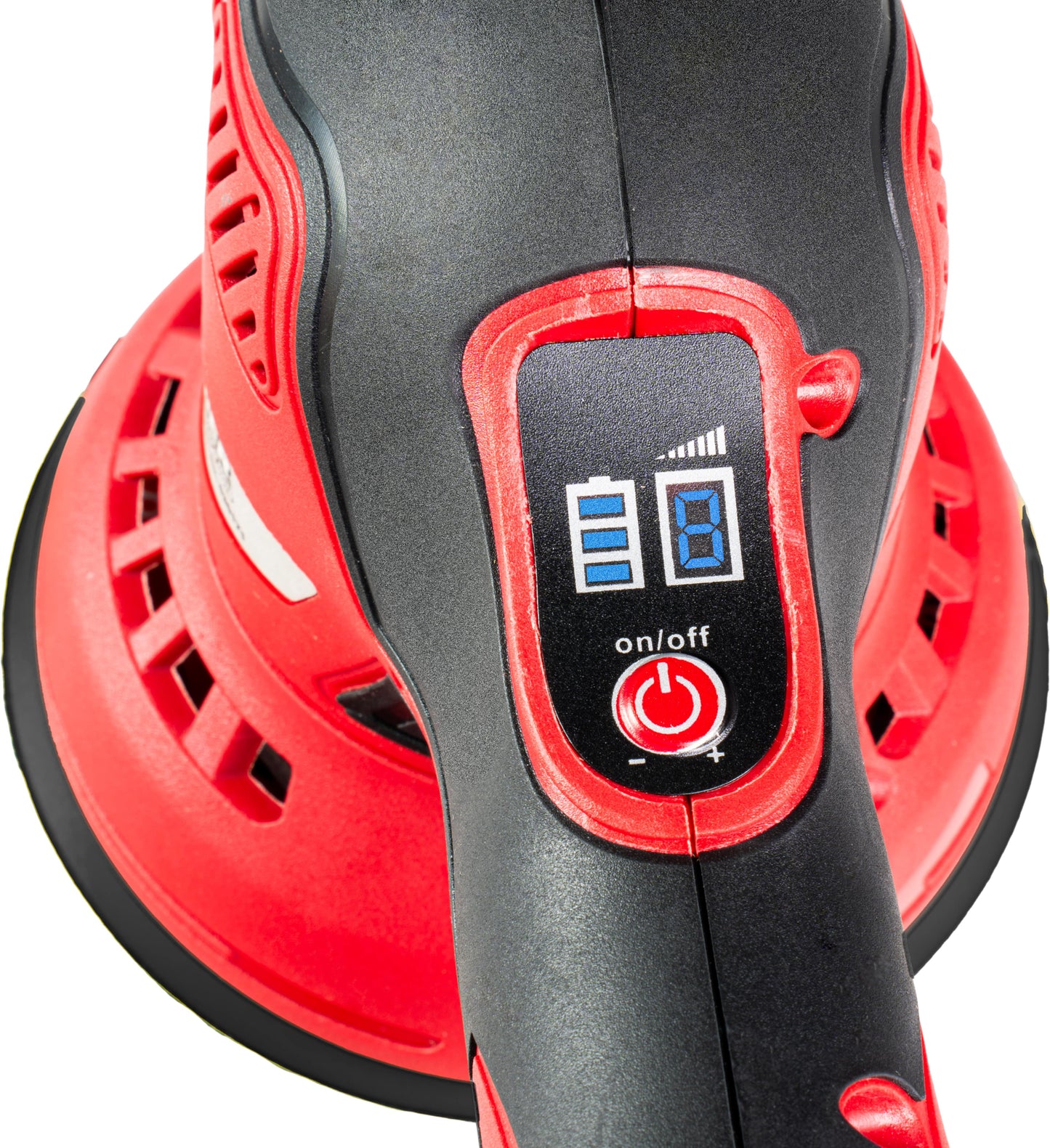 Masina de polisat RD-CP07, 125 mm, 300-2400 rpm, 2 x 2 Ah, Raider 030171