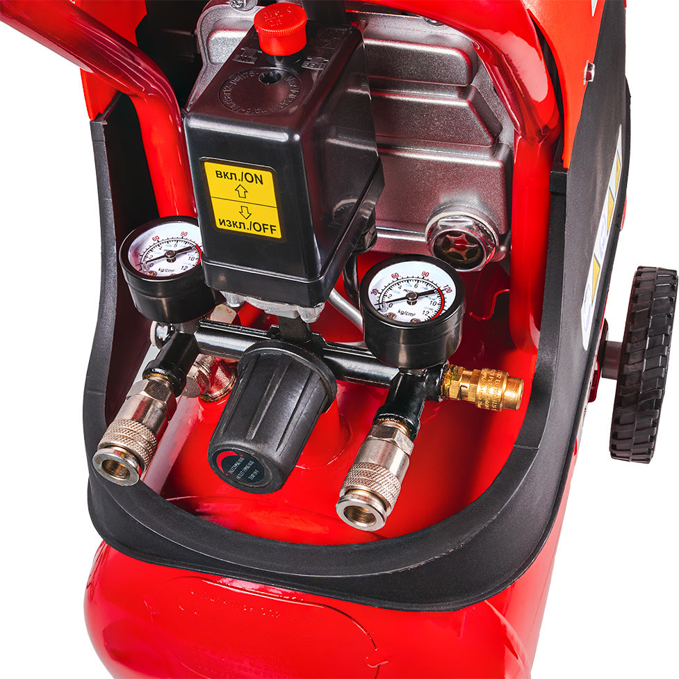 Compresor de aer RDP-AC15, 24 l, 1.5 kW, Raider 089415