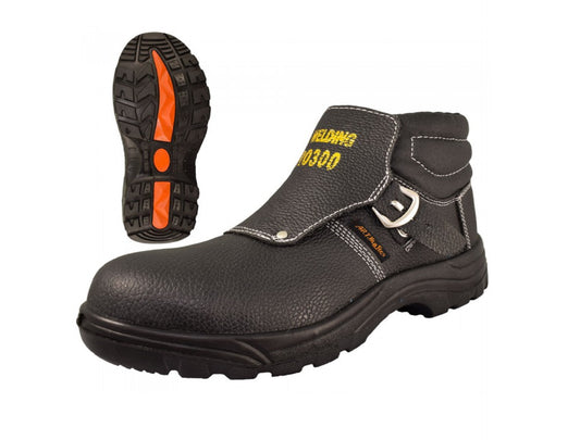 Bocanci de protectie pentru sudura cu varf metalic Bweld Hro, marimea 39, Artmas ART805008