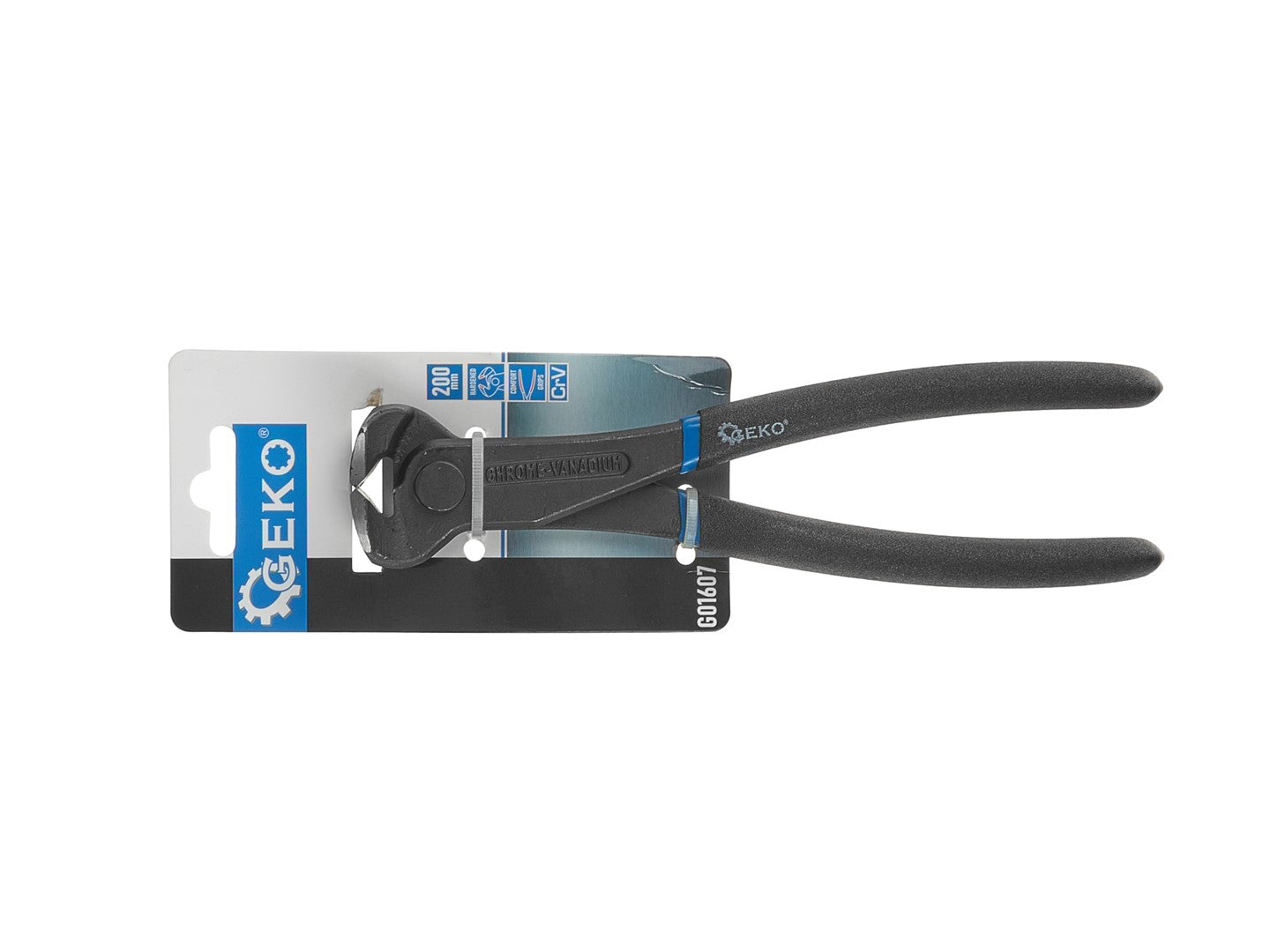 Cleste cu taiere fata, 200 mm, Geko G01607