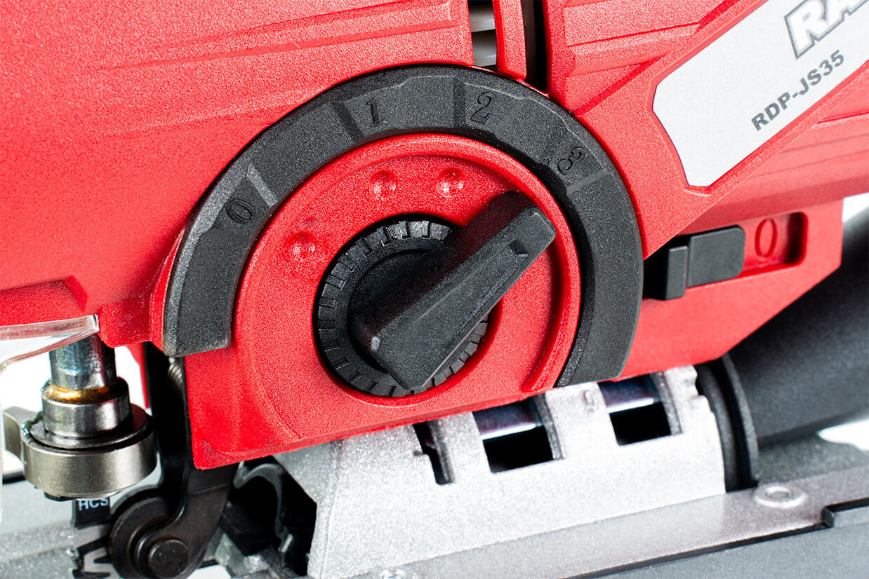 Fierastrau pendular RDP-JS35, 850 W, 100 mm, laser LED, Raider 050206