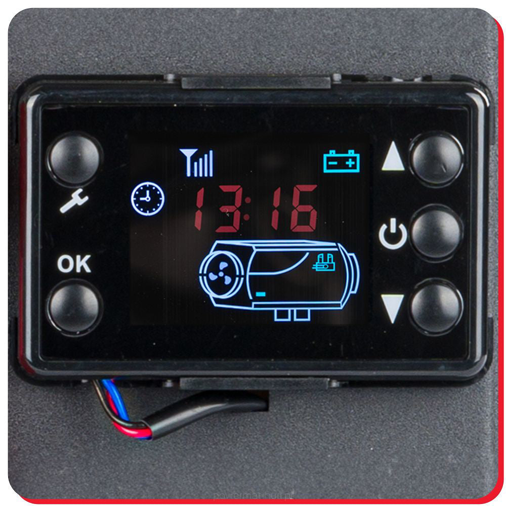 Incalzitor auto pe motorina, 8 kW, Red Technic RTAGO0128