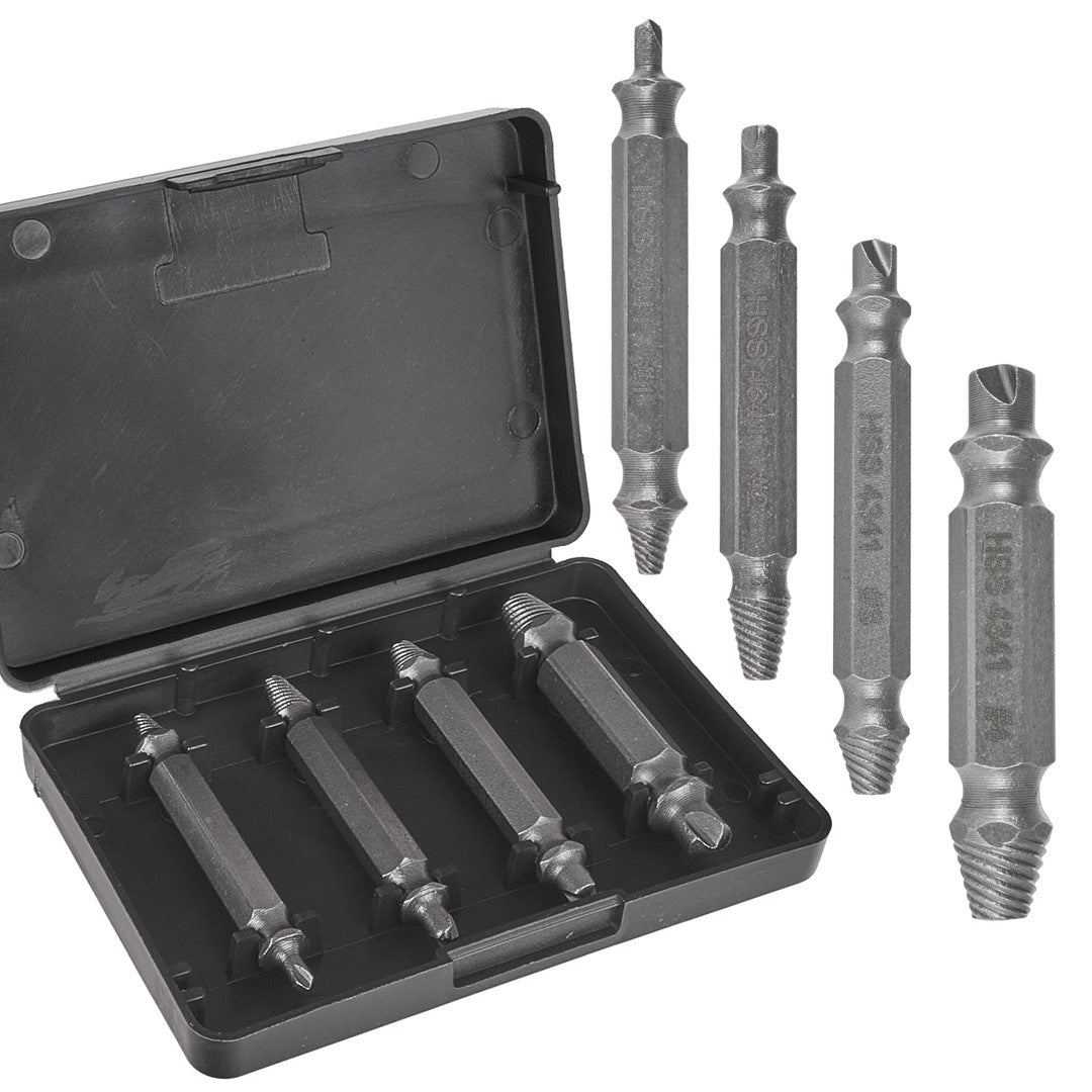 Set extractoare duble pentru suruburi, 4 elemente, Keltin K00092