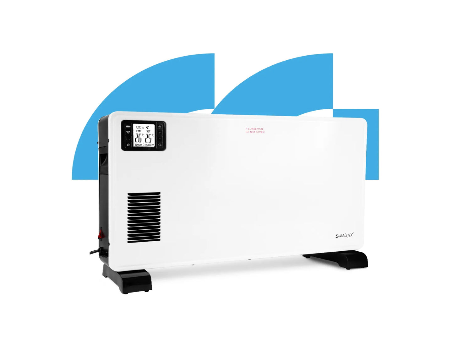 Convectr electric de podea CH3500W Turbo, Wi-Fi, 2300 W, MalTec 112398