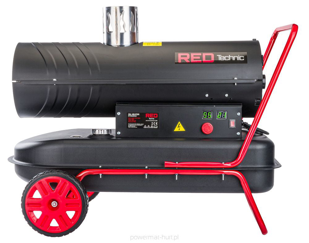 Incalzitor pe motorina, 30 kW, Red Technic RTNGO0122