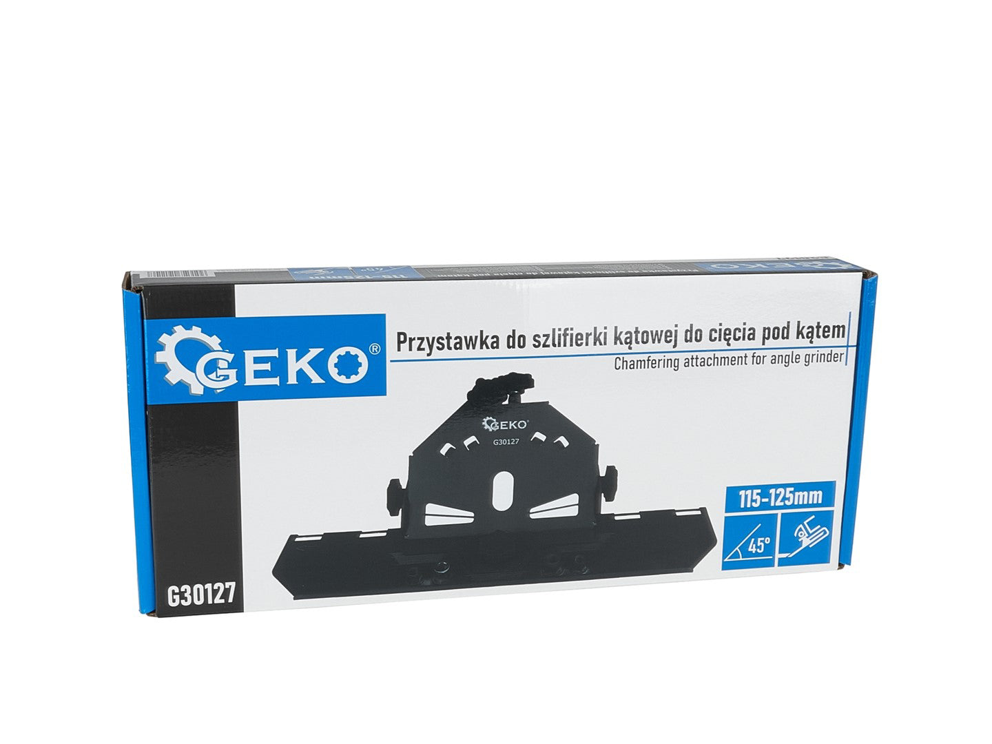 Atasament polizor unghiular pentru taiere la 45 de grade, 115-125 mm, Geko G30127