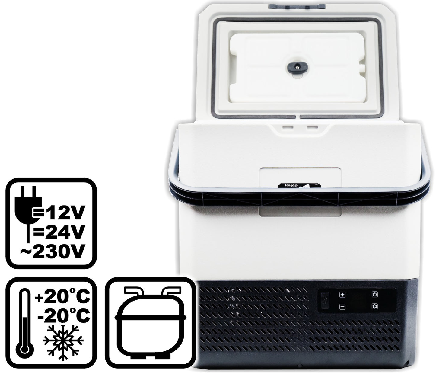 Frigider turistic portabil cu compresor Wertberg LT 3.15, capacitate 15 l, Harder HD0118