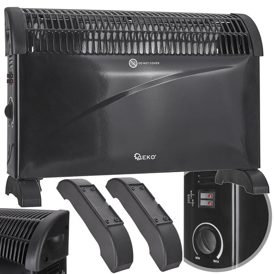 Convector electric cu termostat, 2000 W, Geko G80437