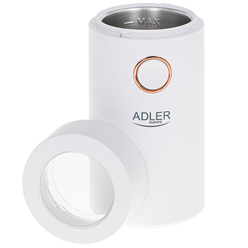 Rasnita de cafea, 150 W, alb, Adler AD4446WG