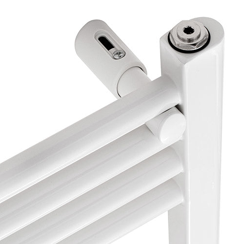 Calorifer electric cu panou LED, 14 bare, alb, 50 x 5.3 x 90 cm, Adler AD7824