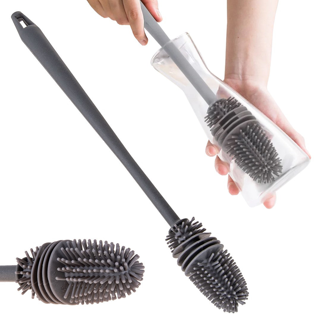 Perie de silicon pentru spalare sticle, 31 cm, Geko GH01-108