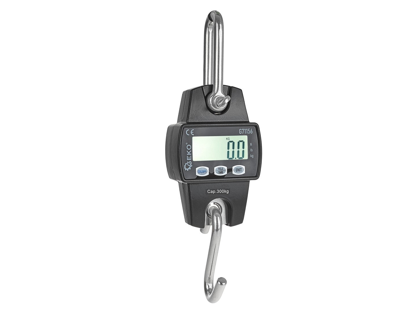 Cantar electronic cu carlig, capacitate maxima 300 kg, Geko G71156