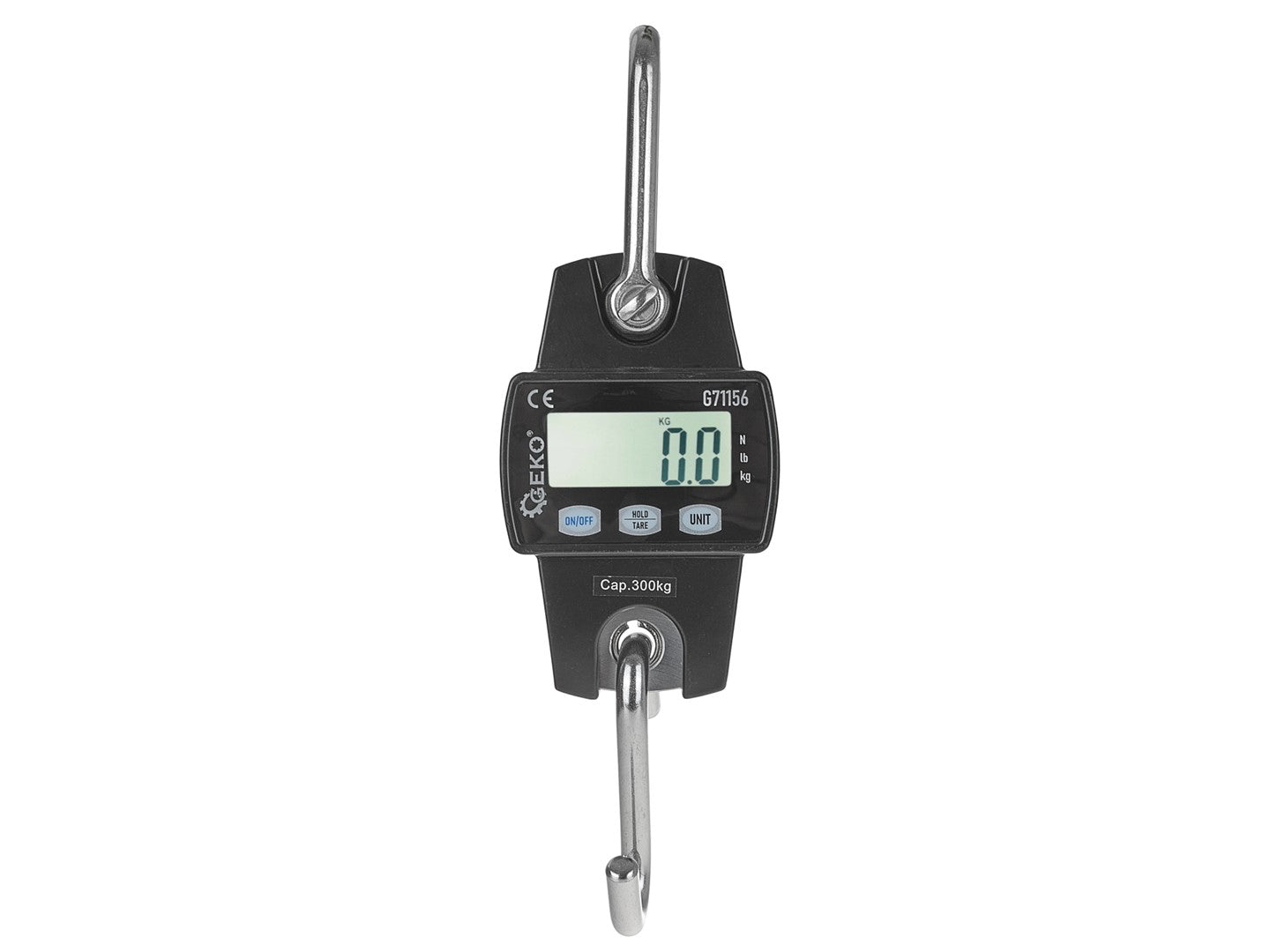 Cantar electronic cu carlig, capacitate maxima 300 kg, Geko G71156