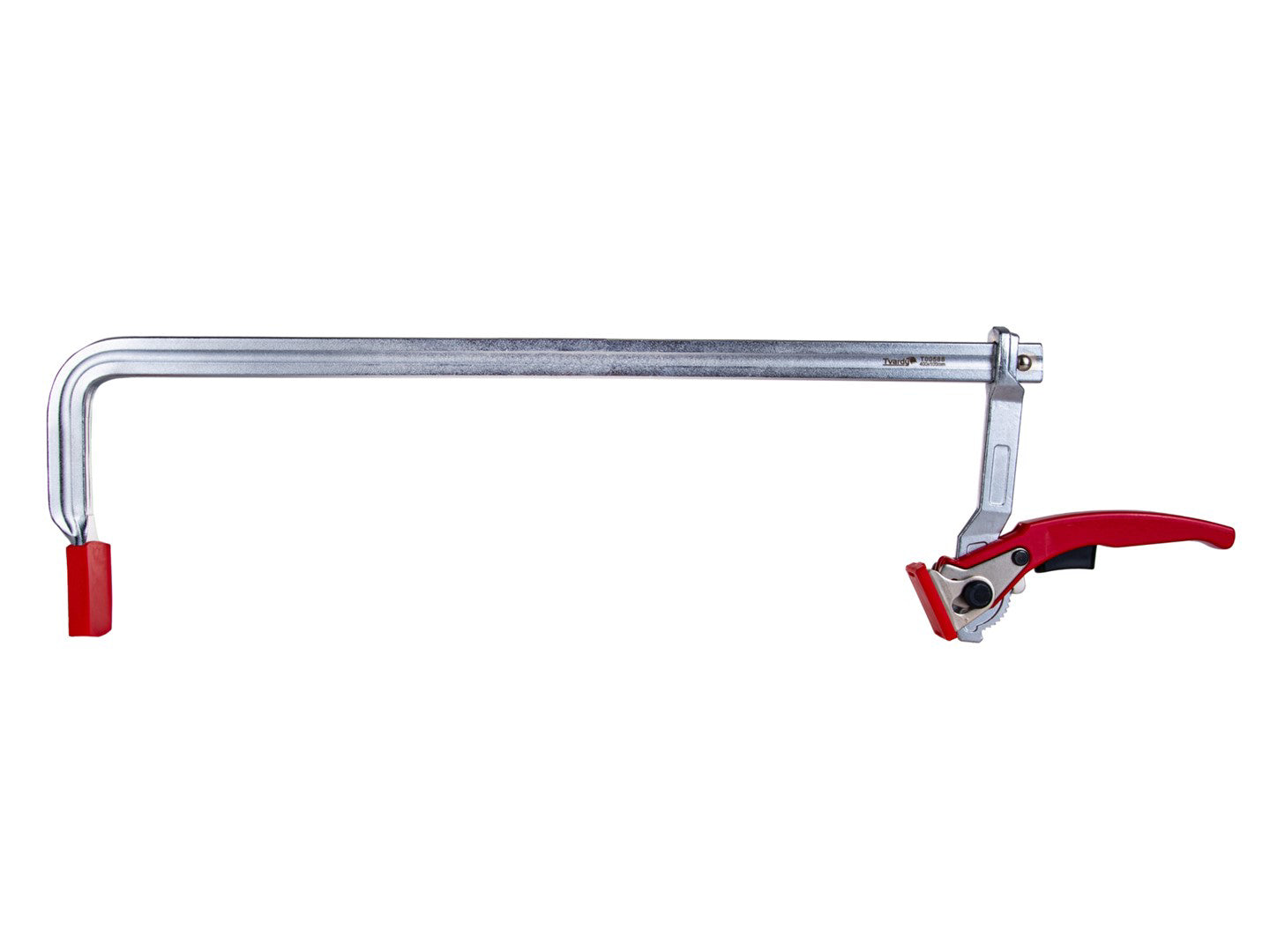 Clema de tamplarie tip F cu clichet, 400 x 100 mm, Tvardy T00588