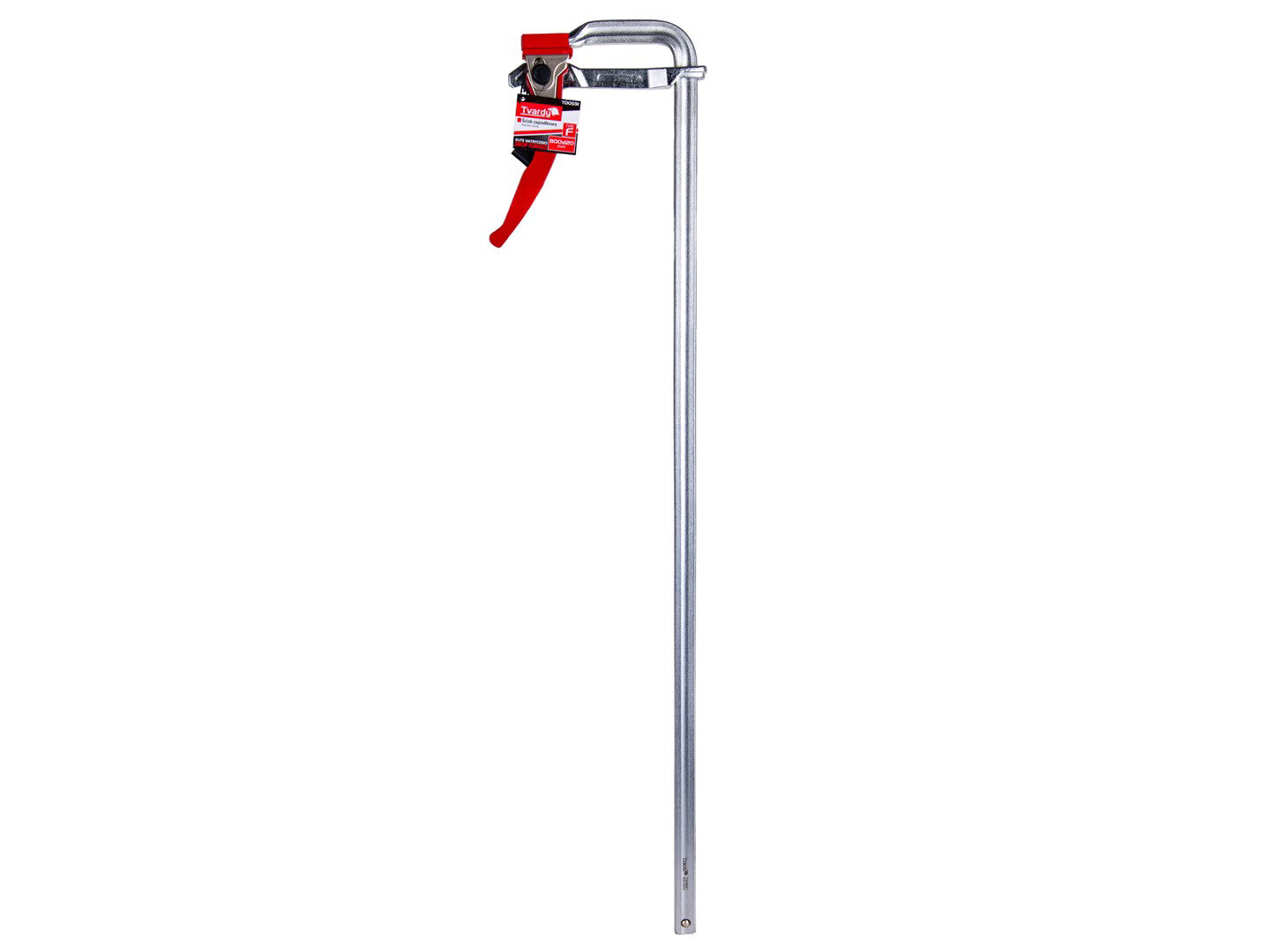 Clema de tamplarie tip F cu clichet, 800 x 120 mm, Tvardy T00591